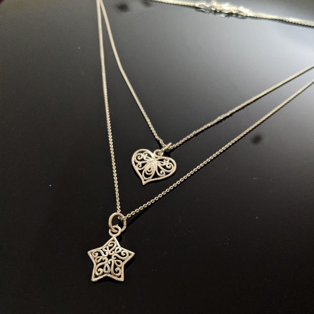 Cute double layer necklace